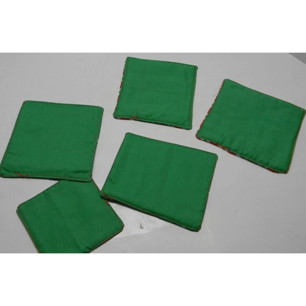 Handmade Vintage Coasters Hot Mats Characters from Rudolph Set of 5 Christmas